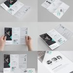 Corporate Tri-fold Brochure Template Free PSD
