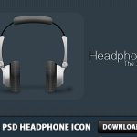 Free PSD Headphone Icon