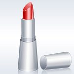 Free Lipstick Illustration PSD Icon