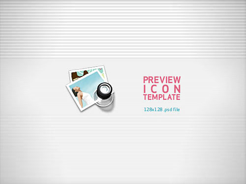 Preview Icon PSD