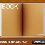 The Book Template Free PSD