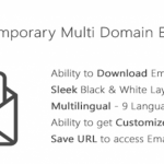 [GET] – TMail – Multi Domain Temporary Email System v2.0