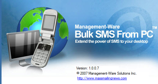 Bulk SMS From PC 1.7 Professional Edition