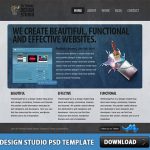 Design Studio Free PSD Template