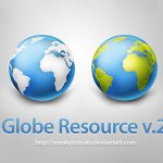 Globe Resource v2 Free PSD