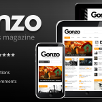 [Get] Gonzo v1.9.7 – Themeforest Clean, Responsive WP Magazine