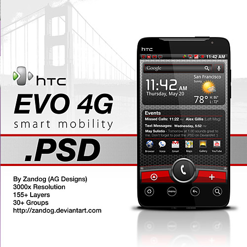HTC EVO 4G PSD L