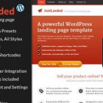 [Get] JustLanded v1.6.0 – WordPress Landing Page