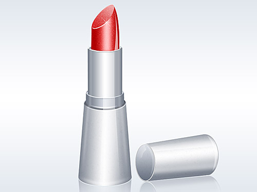 Lipstick Illustration PSD L