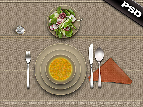 Lunch Table PSD L