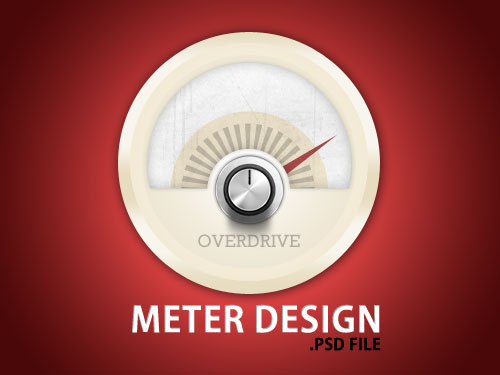Meter Design PSD File L