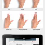 Multi-Touch Women Hand Gesture PSD Freebie