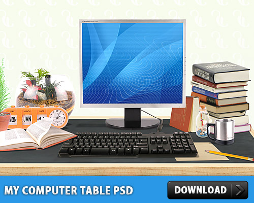 My Computer Table PSD L
