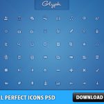 Pixel Perfect Icons PSD