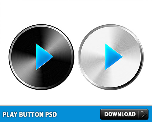 Play Button PSD L