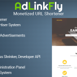 [GET] AdLinkFly – Monetized URL Shortener 2.5.1