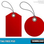 Red Tag Free PSD