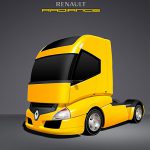 Renault Radiance Truck PSD