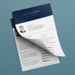 Resume & Cover Letter Free PSD Templates