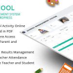 [Get] School Management System for WordPress v31