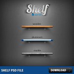 Shelf PSD File