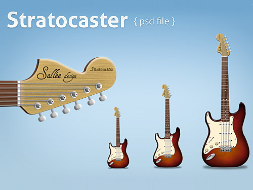 Stratocaster Psd File L