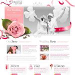 The Wedding PSD Website Free Template