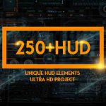 [Get] VideoHive 250 HUD SCI-FI Backgrounds Technology 17654859
