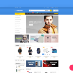 eCommerce Website Template Free PSD