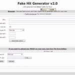 [GET] Fake Hits Generator 2.0