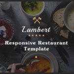 [Get] Lambert v1.0 – Restaurant / Cafe / Pub Template