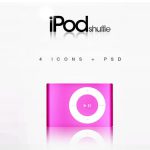 iPod Shuffle – 4 PSD icon