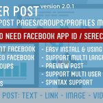 [GET] ۩۞۩ Tiger Post – Facebook Auto Post Multi Pages/Groups/Profiles ۩۞۩